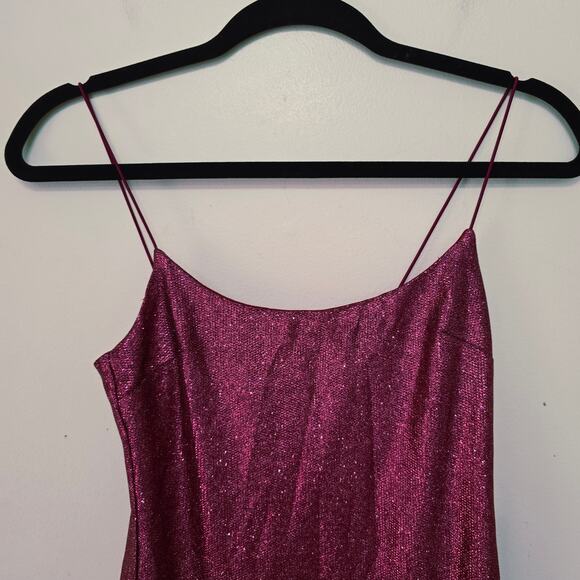 Babyboo Mikayla Mini Dress Red Party Shimmer Glitter Women's Size XS - Picture 7 of 9